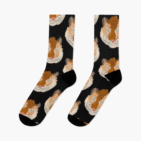 Item preview, Minimalist Tiger Painting  designed and sold by willowsbunnies.