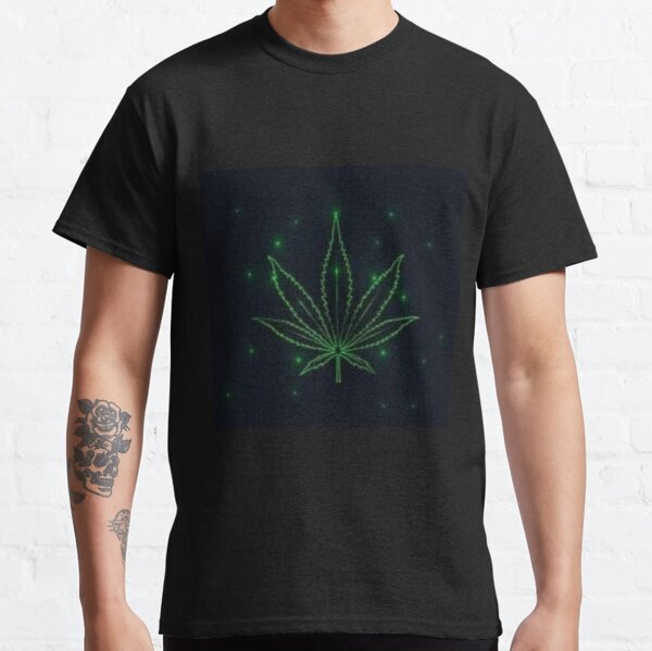 WYFEN Men Printed Polo Shirt Beautiful Cannabis Label Comfort Short Sleeve T-Shirt