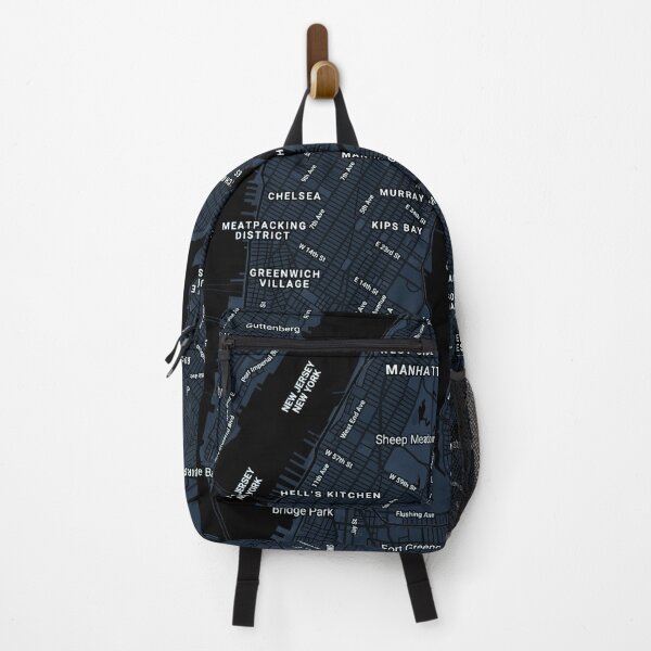 Hands Off logo-print backpack