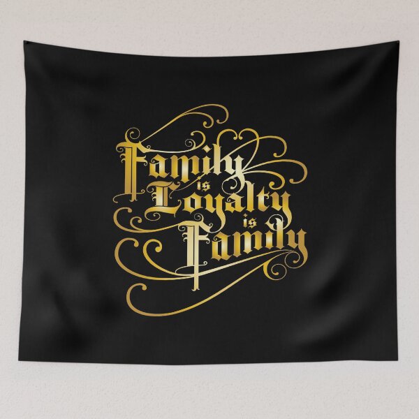 Item preview, Family Is Loyalty Is Family designed and sold by Ellie and Jack.