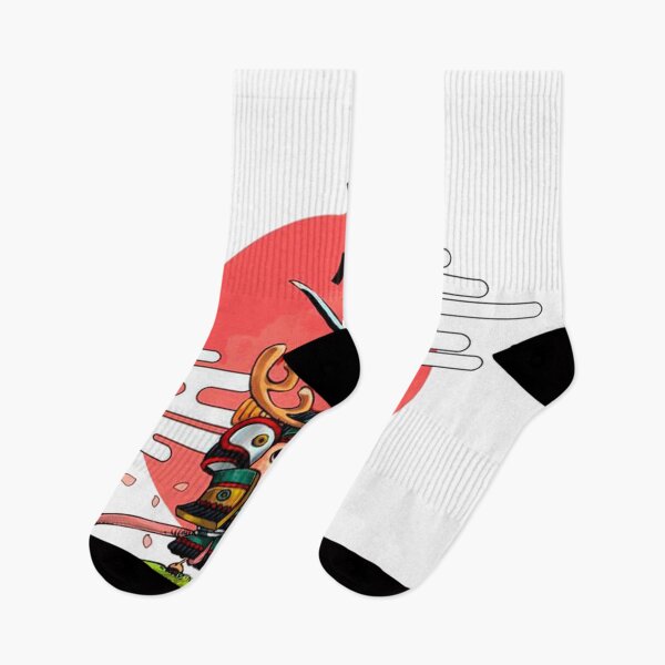 Item preview, mouse samurai on the background of the sunset in cartoon style designed and sold by murasaki4.