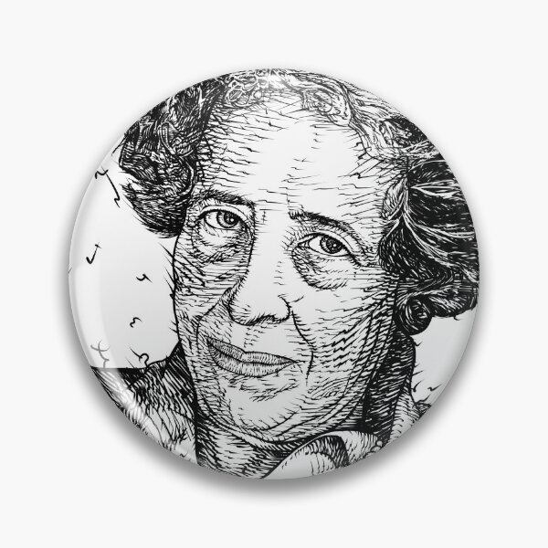 Artikelvorschau, HANNAH ARENDT Tintenporträt .1 entworfen und verkauft von lautir.