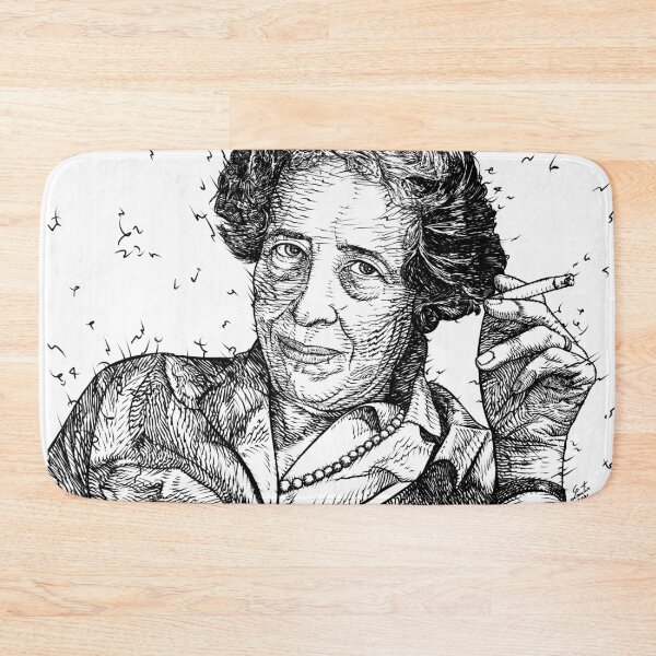 Item preview, HANNAH ARENDT ink portrait .1 designed and sold by lautir.