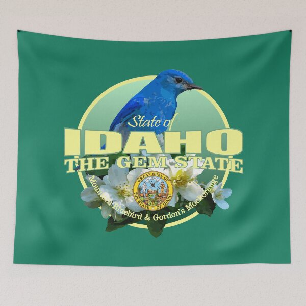 Item preview, Idaho (state bird & flower) designed and sold by curranmorgan.