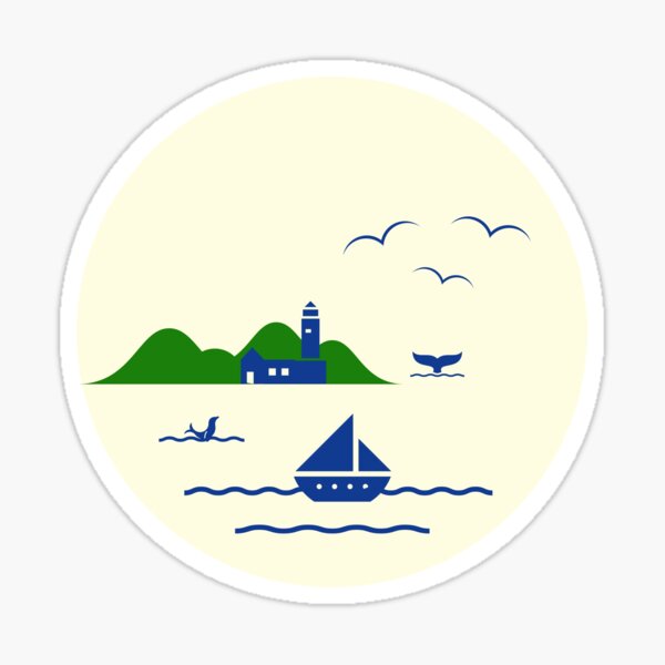 Schönen Urlaub Sticker