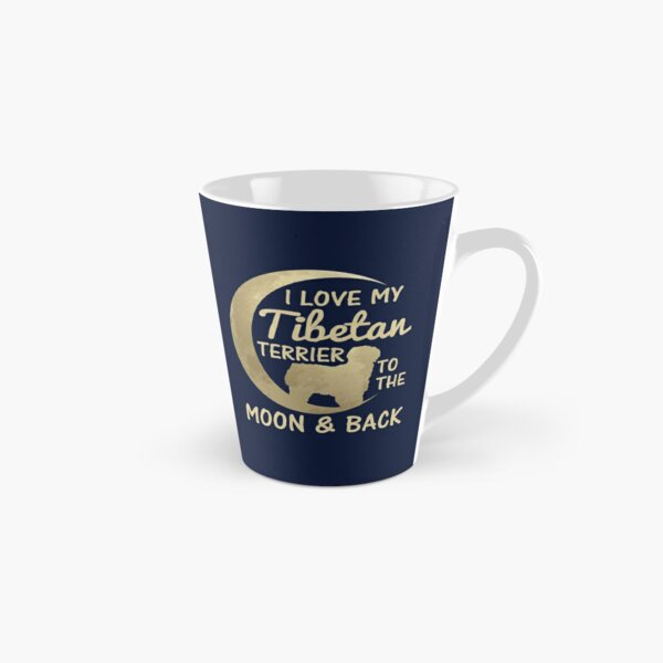 I LOVE MY TIBETAN TERRIER TO THE MOON AND BACK Novelty Printed Mug Gift/Present 