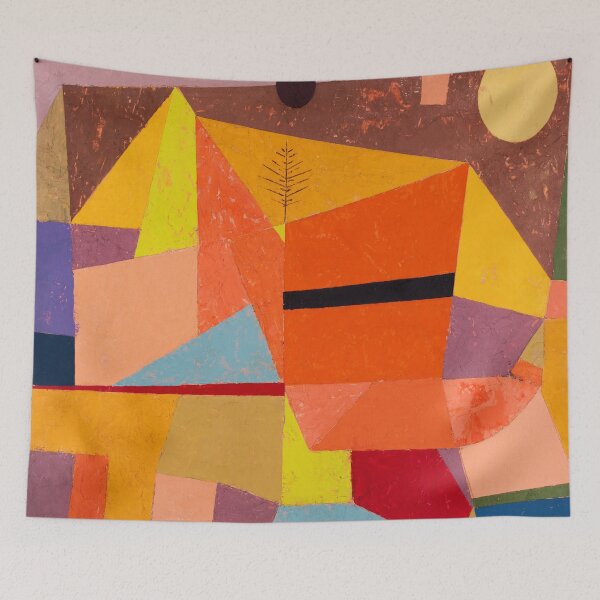Item preview, Joyful Mountain Landscape (1929) Paul Klee, Yale University Art Gallery designed and sold by Junsu Lim.