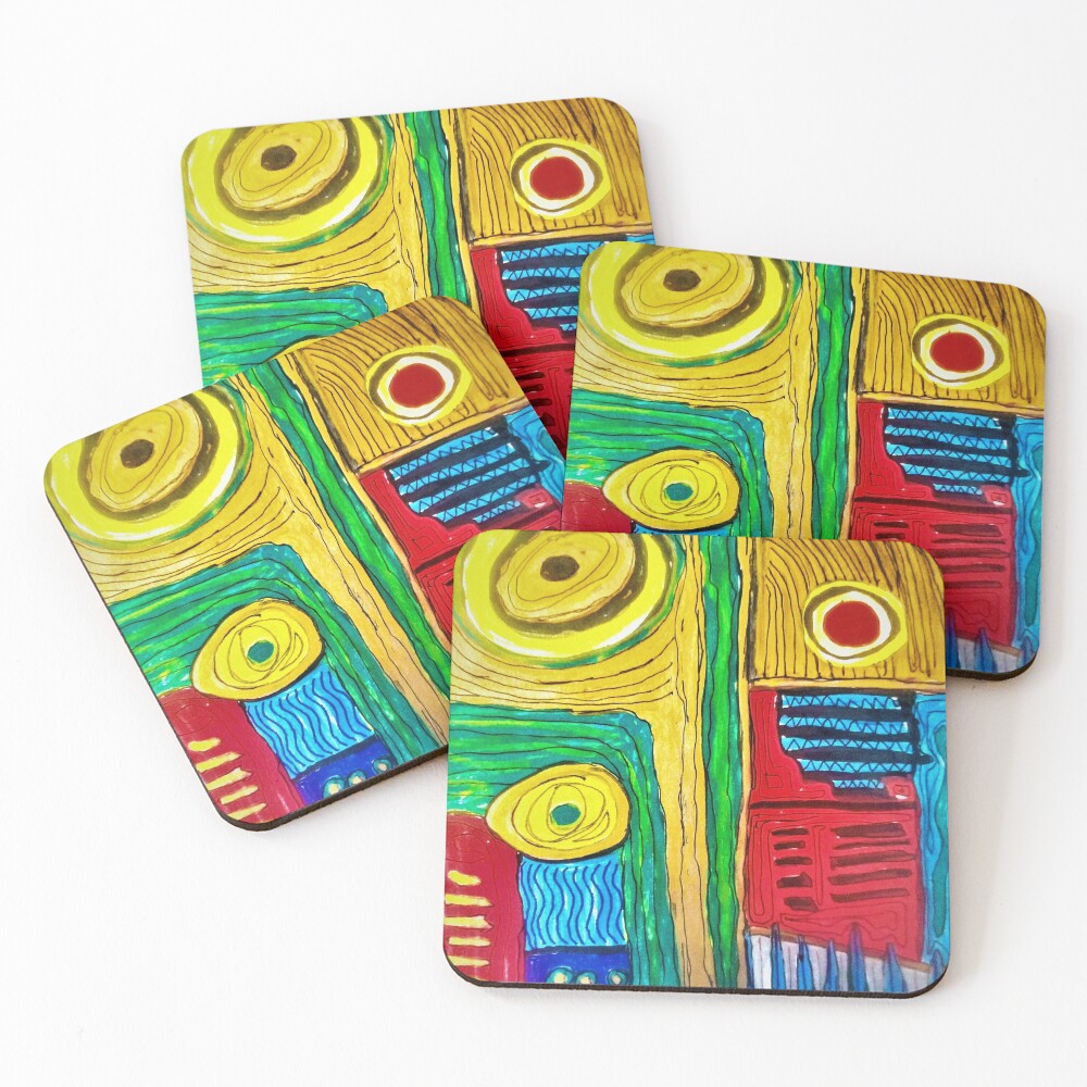 Item preview, Coasters (Set of 4) designed and sold by Createaline.