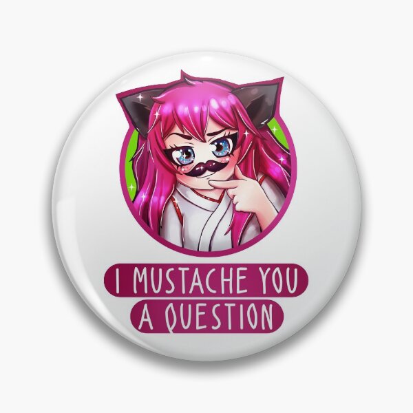Item preview, I Mustache You A Question designed and sold by Ki-Kiara.