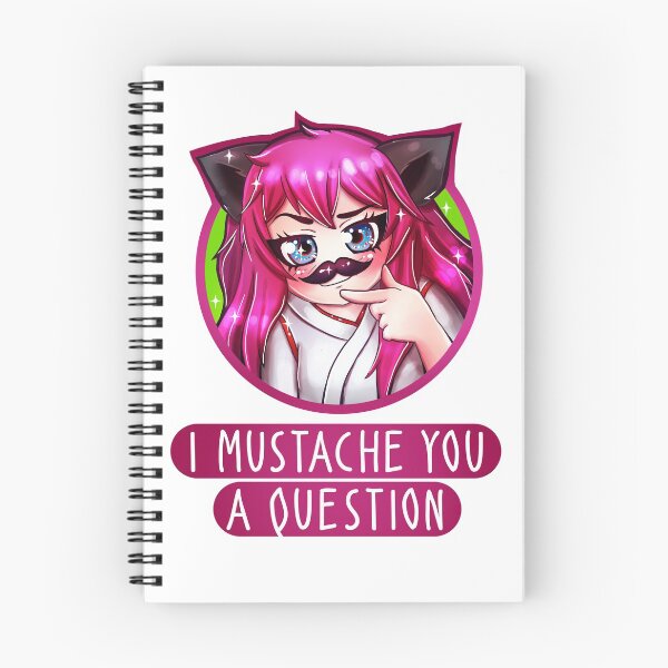 Item preview, I Mustache You A Question designed and sold by Ki-Kiara.