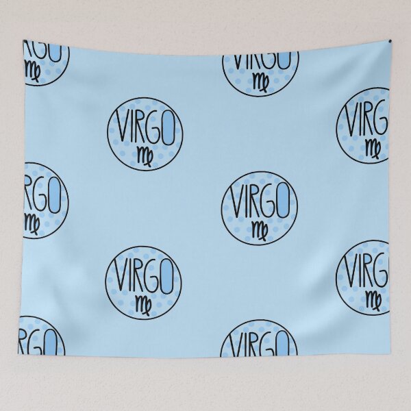Item preview, Virgo Zodiac Sign , Sign Of Zodiac Pastel Blue designed and sold by Barolina.