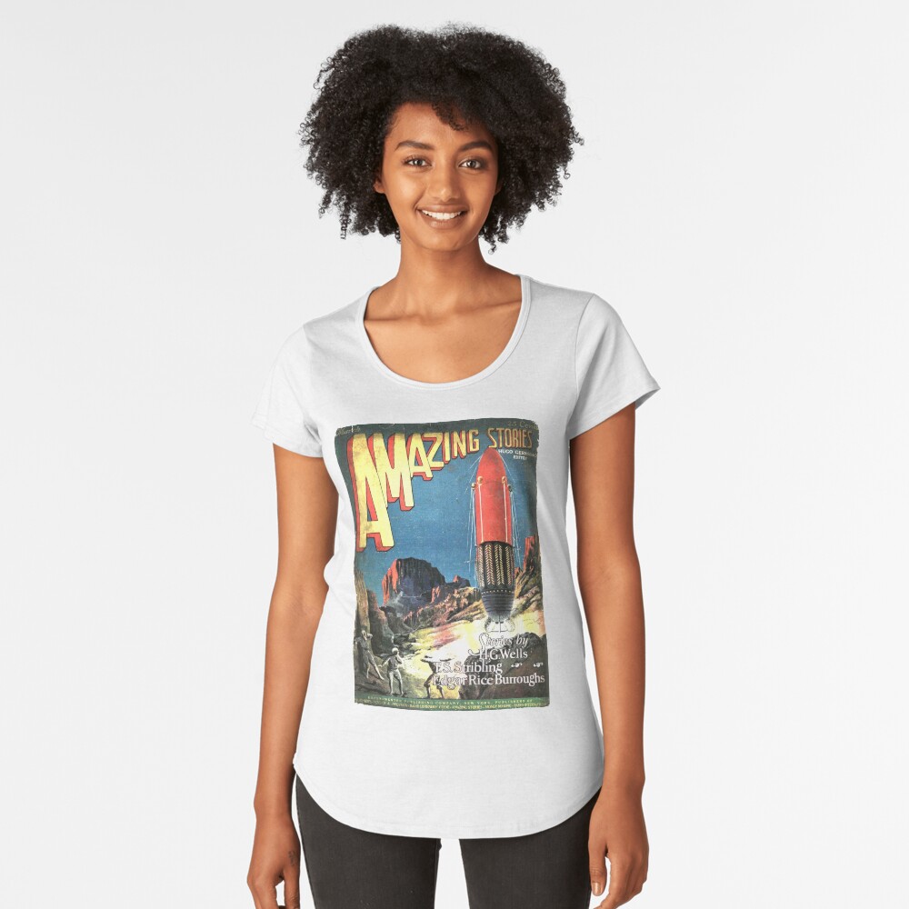 Item preview, Premium Scoop T-Shirt designed and sold by fitzmoskal.