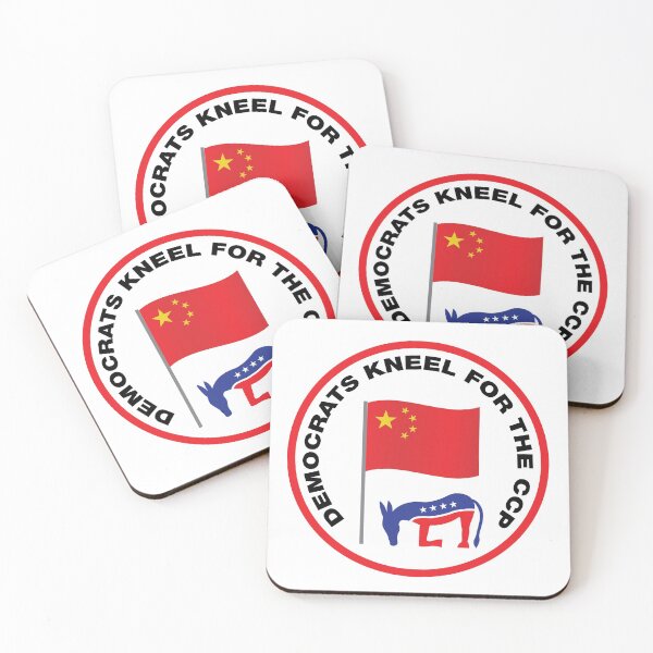Item preview, Democrats Kneel for the CCP designed and sold by redbruhl.