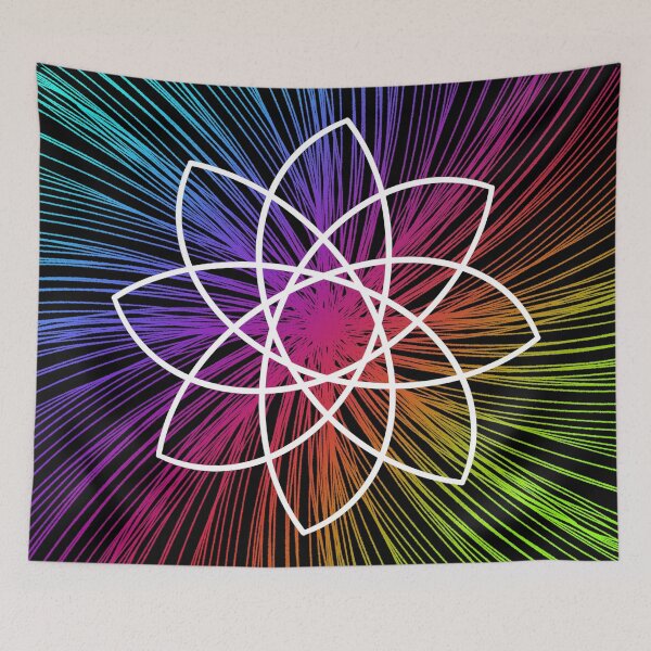 Item preview, Rainbow Flower designed and sold by Amber-Lyn-360.