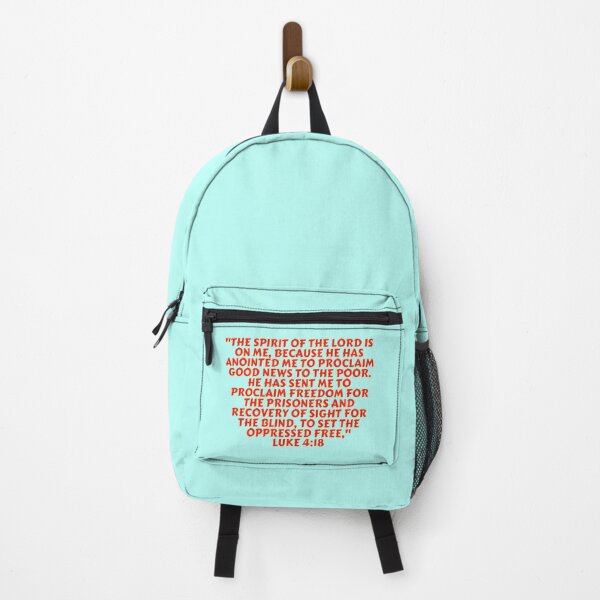 Item preview, Bible Verse Luke 4:18 designed and sold by Prayingwarrior.