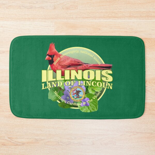 Item preview, Illinois (state bird & flower) designed and sold by curranmorgan.
