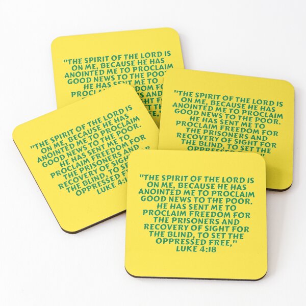 Item preview, Bible Verse Luke 4:18 designed and sold by Prayingwarrior.