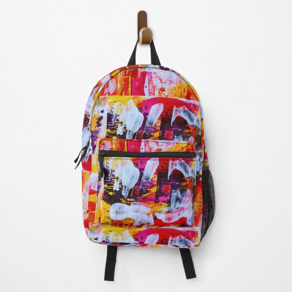 Item preview, Red, Yellow, Purple and White abstract designed and sold by Sam Artist.