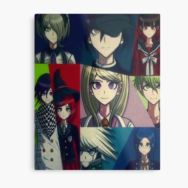 Danganronpa Characters Metal Prints Redbubble