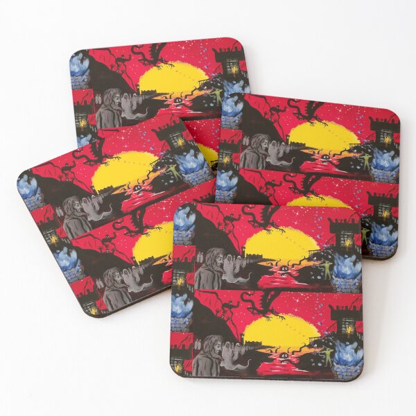 Item preview, Mysterious ancient red sunset 4 designed and sold by Travis  Olson.