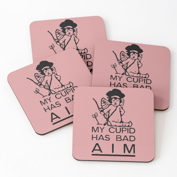 Item preview, My Cupid has Bad Aim designed and sold by sandpiperstudio.