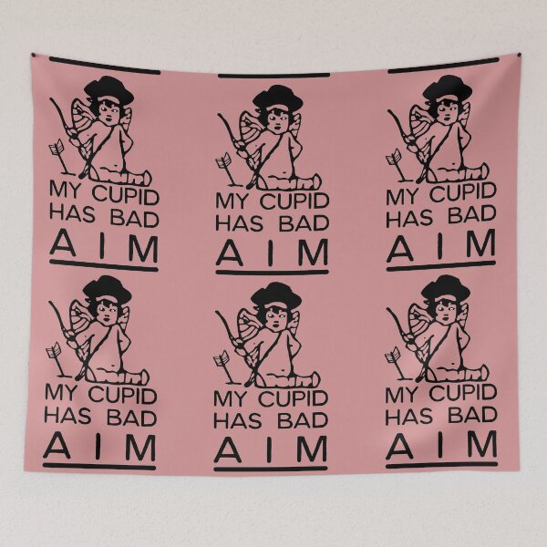 Item preview, My Cupid has Bad Aim designed and sold by sandpiperstudio.