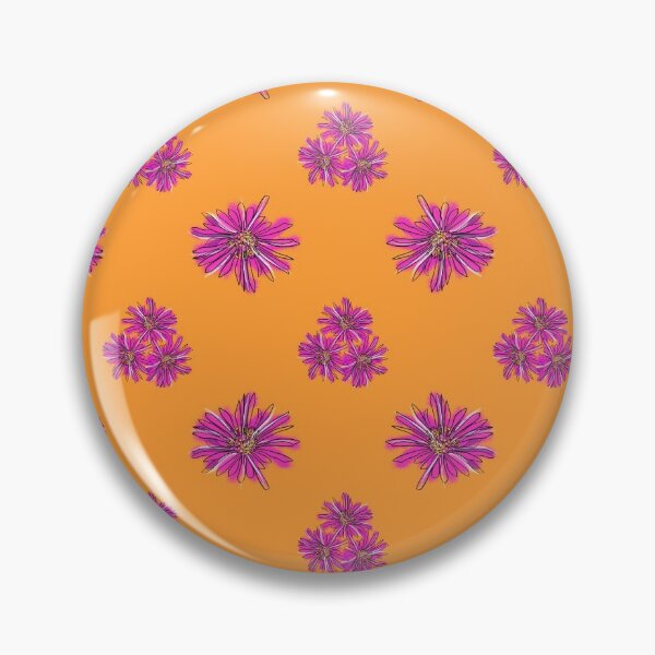 Item preview, Orange mood floral pattern  designed and sold by Mashusha-art.
