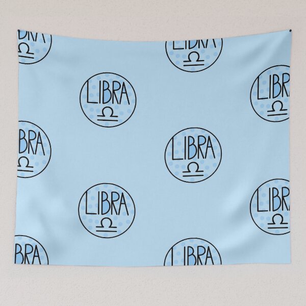Item preview, Libra Zodiac Sign , Sign Of Zodiac Pastel Blue designed and sold by Barolina.