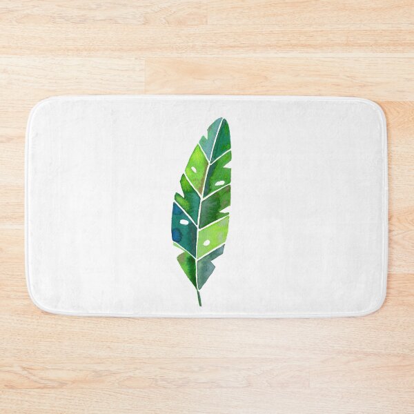Item preview, Banana Leaf Modern Watercolor Illustration designed and sold by Sandra Connelly.