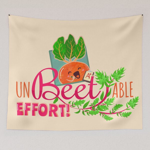 Item preview, Unbeetable Effort! - Punny Garden designed and sold by PunnyGarden.