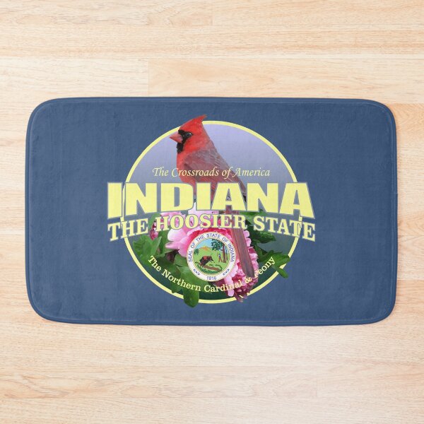 Item preview, Indiana (state bird & flower) designed and sold by curranmorgan.