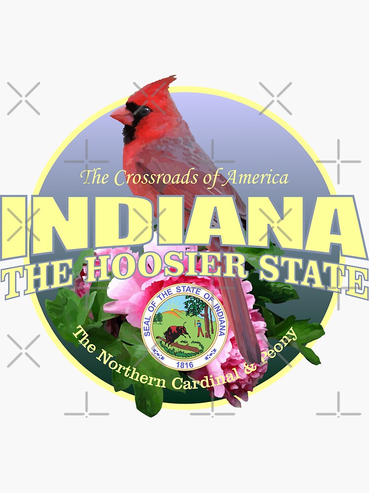 Indiana's State Bird, the Northern cardinal.