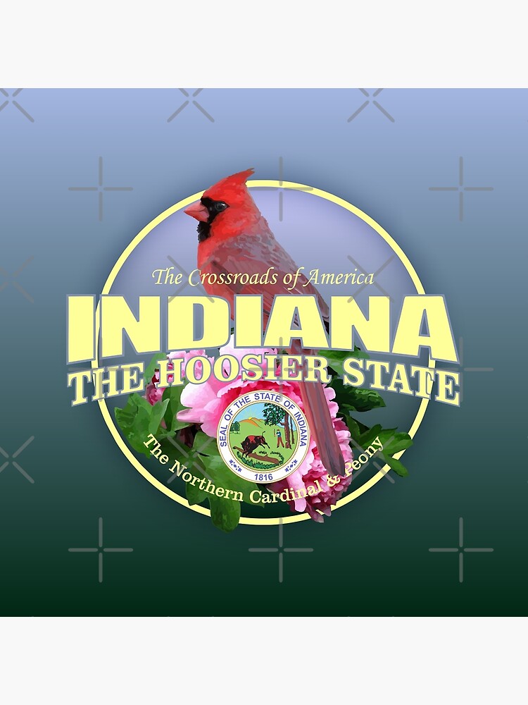Cute Gifts with Indiana State Bird: Northern Cardinal