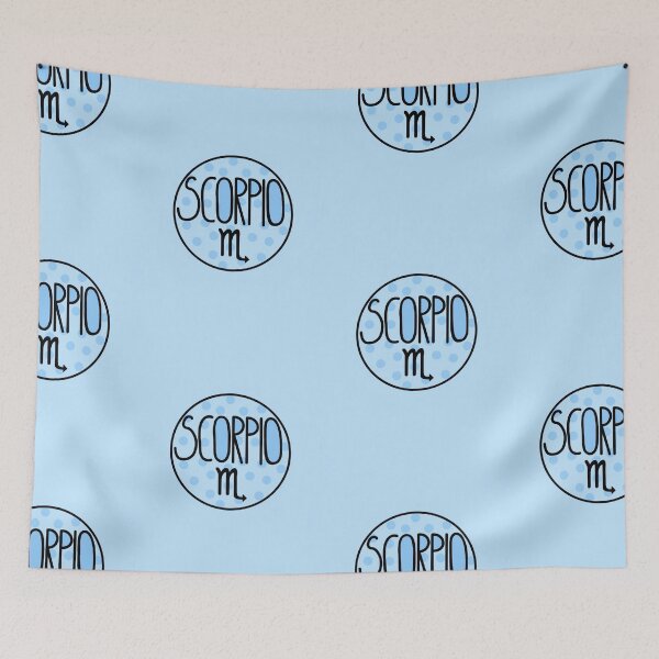 Item preview, Scorpio Zodiac Sign , Sign Of Zodiac Pastel Blue designed and sold by Barolina.
