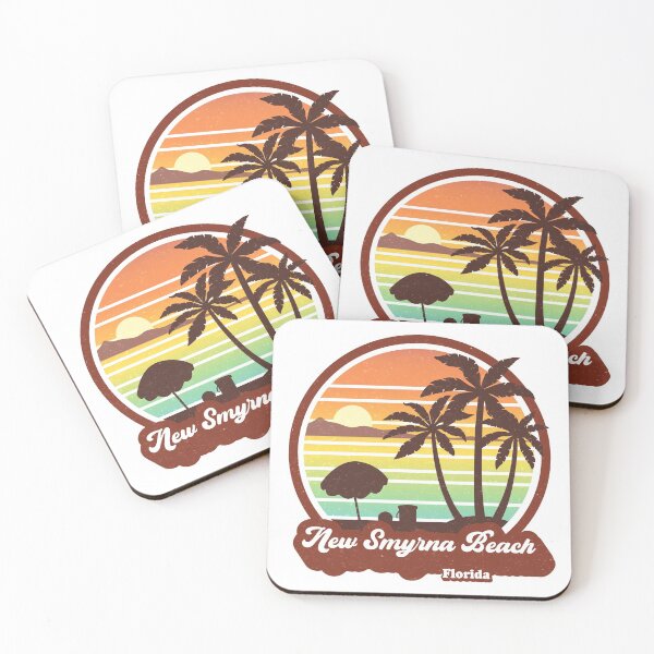Item preview, Vintage New Smyrna Beach Florida FL Retro designed and sold by kalpanik_Rehana_Begum.