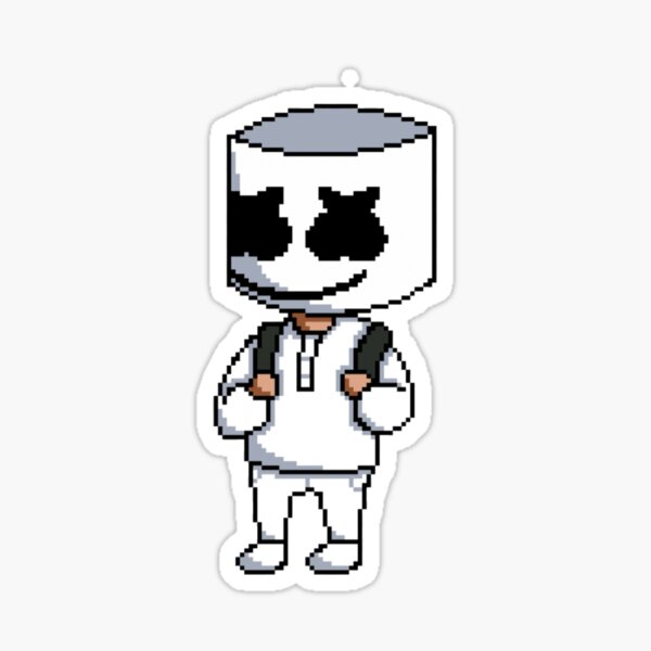 Item preview, Pixel Marshmello designed and sold by IBtwo3.