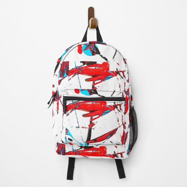 Item preview, White and Red Paint splash designed and sold by Sam Artist.