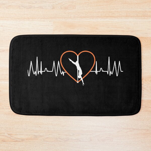Item preview, Pole dance hangback pulse heart rate heartbeat designed and sold by DerNerd.