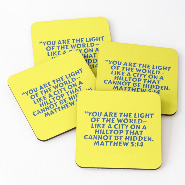 Item preview, Bible Verse Matthew 5:14 designed and sold by Prayingwarrior.