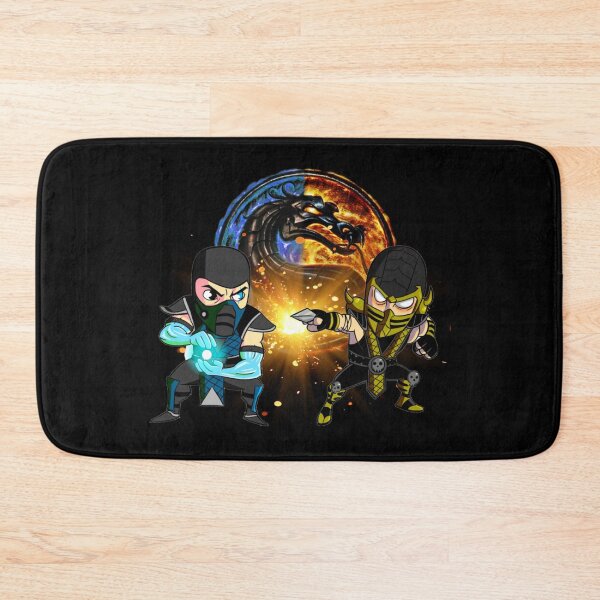 Item preview, Team Sub Zero vs Scorpion Official Mortal Kombat Pro Cartoon designed and sold by pannolinno.