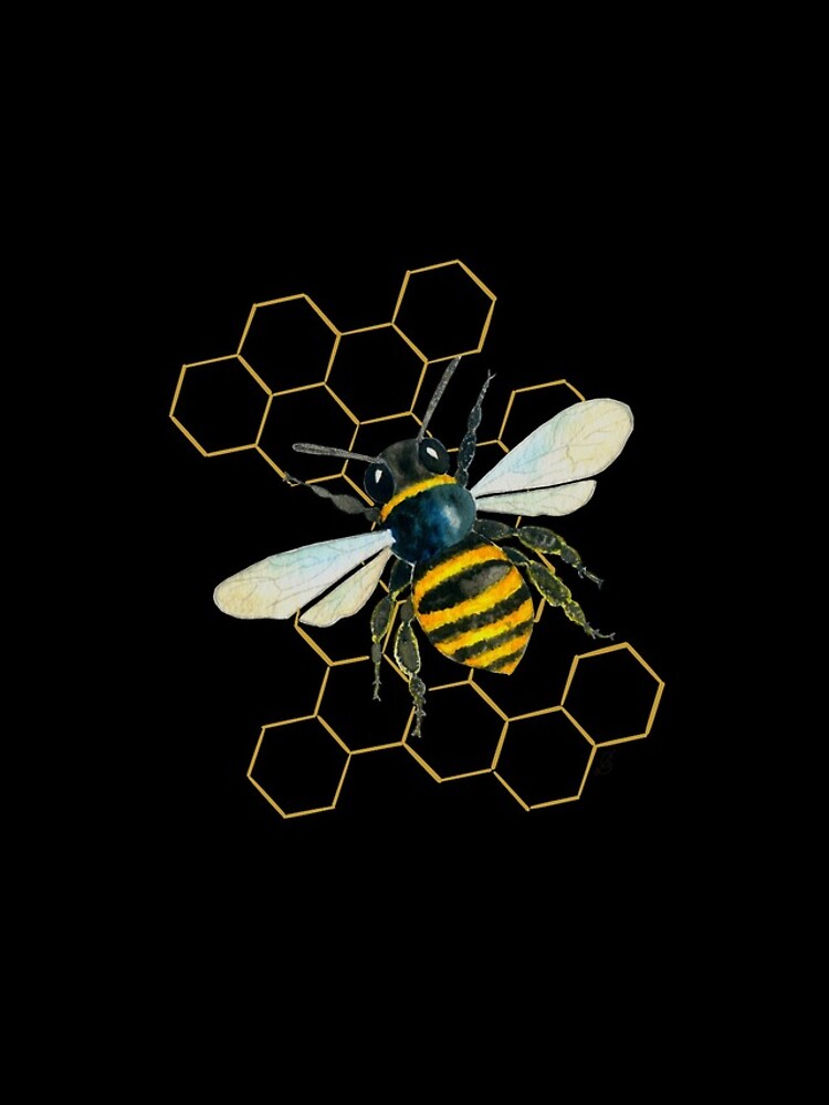 Thumbnail 4 of 4, iPhone Case, Honey Bee designed and sold by ColorSplendor.