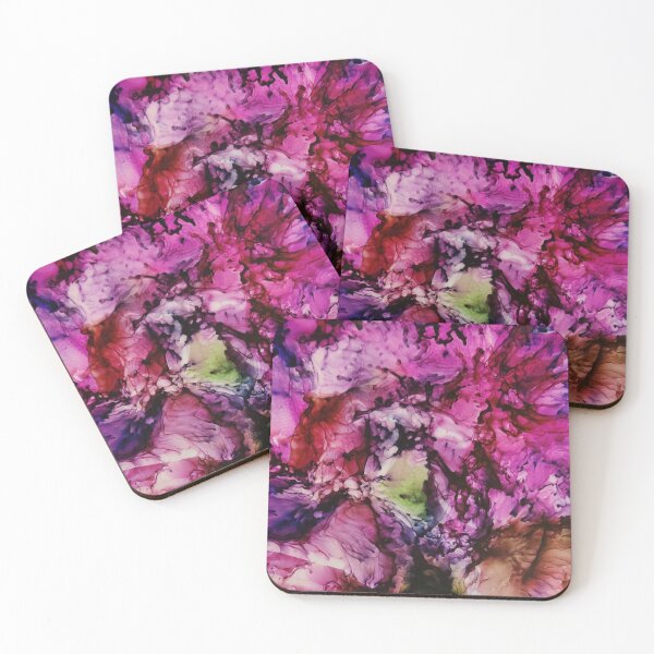 Item preview, Alcohol Ink Abstract Flowers 1 designed and sold by Jean-Marie-Art.