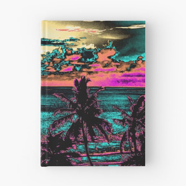 Item preview, Neon Sunset Beach Design designed and sold by Imemewell.