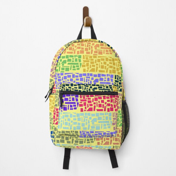Item preview, Abstract Pattern Colorful Bricks designed and sold by AlinaSCorner.