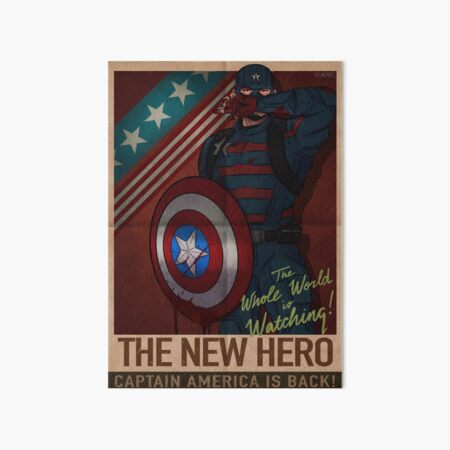 The New Hero Poster Art Board Print