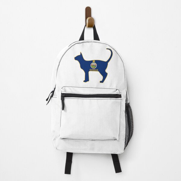 Item preview, State of Kansas Flag for Cat Lovers designed and sold by Gsallicat.