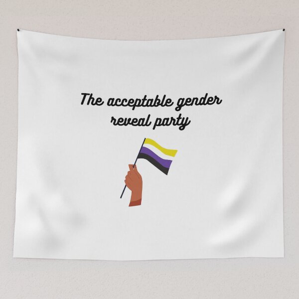 Item preview, The acceptable gender reveal party designed and sold by ANightbird13.