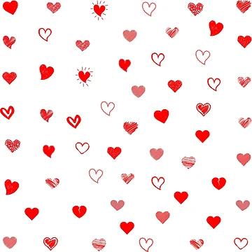 Artwork thumbnail, Hearts Pattern - Hearts Pattern by RickDesigns
