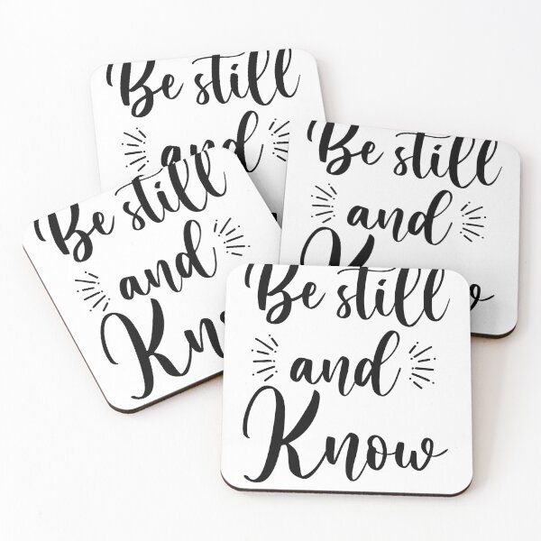 Item preview, Be still and know psalm 46:10 designed and sold by LittleWorldArt.