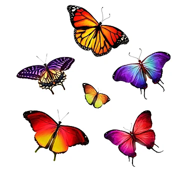 Artwork thumbnail, Butterflies by RuthFurtado